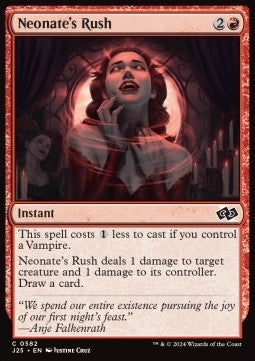 Neonate's Rush - Foundations Jumpstart (Common) [J25-582]
