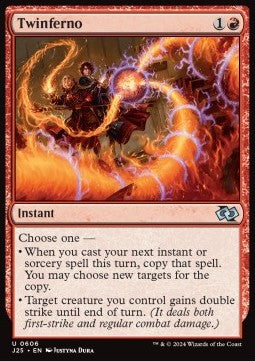 Twinferno⁣ - Foundations Jumpstart⁣ (Uncommon)⁣ [606]