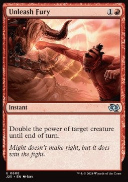 Unleash Fury⁣ - Foundations Jumpstart⁣ (Uncommon)⁣ [608]