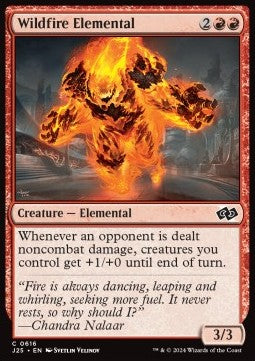 Wildfire Elemental⁣ - Foundations Jumpstart⁣ (Common)⁣ [616]