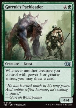 Garruk's Packleader⁣ - Foundations Jumpstart⁣ (Uncommon)⁣ [660]