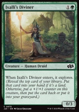 Ixalli's Diviner⁣ - Foundations Jumpstart⁣ (Common)⁣ [675]