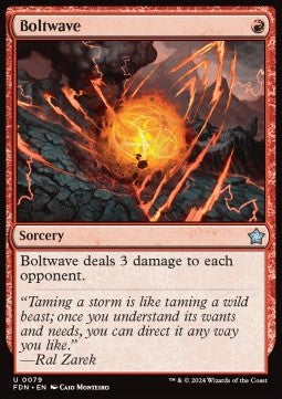 Boltwave⁣ - Magic: The Gathering Foundations⁣ (Uncommon)⁣ [79]