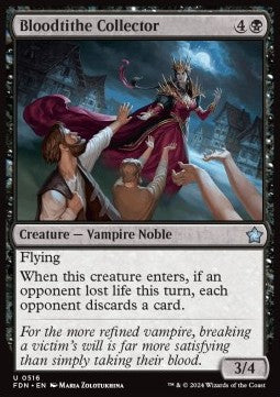 Bloodtithe Collector⁣ - Magic: The Gathering Foundations: Beginner Box⁣ (Uncommon)⁣ [516]
