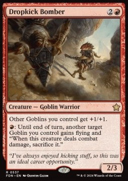 Dropkick Bomber⁣ - Magic: The Gathering Foundations: Beginner Box⁣ (Rare)⁣ [537]