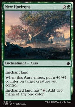 New Horizons⁣ - Magic: The Gathering Foundations: Beginner Box⁣ (Common)⁣ [557]