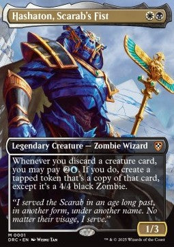 Hashaton, Scarab's Fist⁣ - Commander: Aetherdrift⁣ (Mythic)⁣ [1]