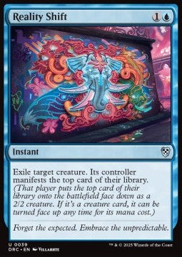 Reality Shift⁣ - Commander: Aetherdrift⁣ (Uncommon)⁣ [39]