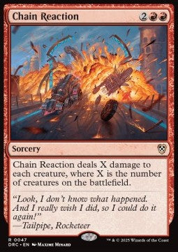 Chain Reaction⁣ - Commander: Aetherdrift⁣ (Rare)⁣ [47]