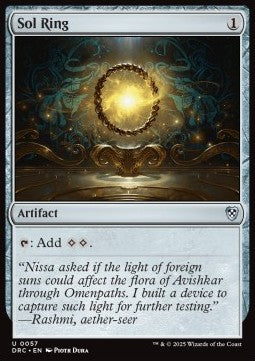 Sol Ring⁣ - Commander: Aetherdrift⁣ (Uncommon)⁣ [57]