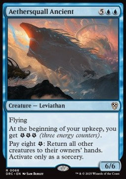 Aethersquall Ancient⁣ - Commander: Aetherdrift⁣ (Rare)⁣ [68]