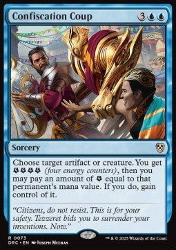 Confiscation Coup⁣ - Commander: Aetherdrift⁣ (Rare)⁣ [73]
