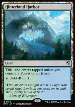 Hinterland Harbor⁣ - Commander: Aetherdrift⁣ (Rare)⁣ [160]