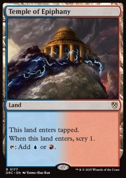 Temple of Epiphany⁣ - Commander: Aetherdrift⁣ (Rare)⁣ [177]