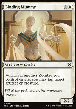 Binding Mummy⁣ - Commander: Aetherdrift⁣ (Common)⁣ [63]