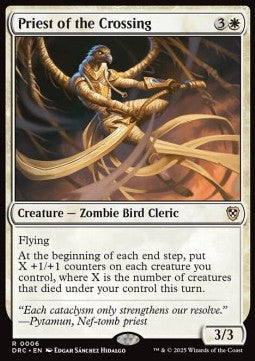 Priest of the Crossing⁣ - Commander: Aetherdrift⁣ (Rare)⁣ [6]