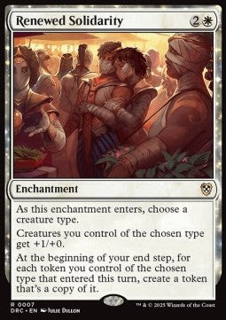 Renewed Solidarity⁣ - Commander: Aetherdrift⁣ (Rare)⁣ [7]