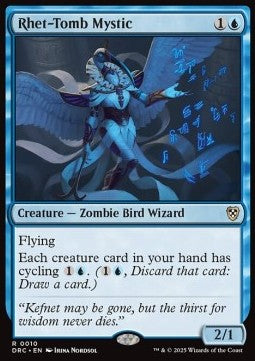 Rhet-Tomb Mystic⁣ - Commander: Aetherdrift⁣ (Rare)⁣ [10]