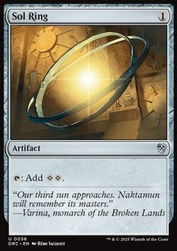Sol Ring (V.1)⁣ - Commander: Aetherdrift⁣ (Uncommon)⁣ [56]