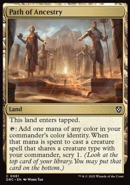 Path of Ancestry (V.1)⁣ - Commander: Aetherdrift⁣ (Common)⁣ [61]