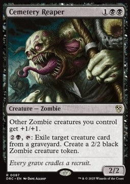 Cemetery Reaper⁣ - Commander: Aetherdrift⁣ (Rare)⁣ [87]