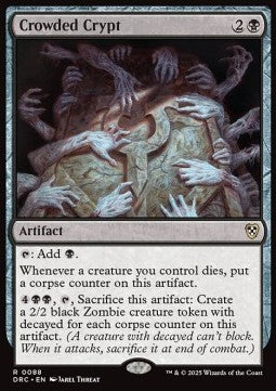 Crowded Crypt⁣ - Commander: Aetherdrift⁣ (Rare)⁣ [88]