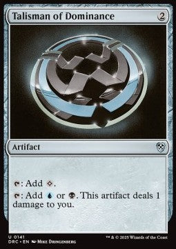 Talisman of Dominance⁣ - Commander: Aetherdrift⁣ (Uncommon)⁣ [141]