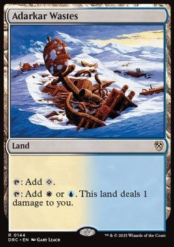 Adarkar Wastes⁣ - Commander: Aetherdrift⁣ (Rare)⁣ [144]
