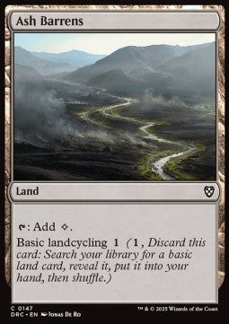 Ash Barrens⁣ - Commander: Aetherdrift⁣ (Common)⁣ [147]