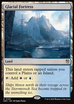 Glacial Fortress⁣ - Commander: Aetherdrift⁣ (Rare)⁣ [159]