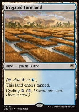 Irrigated Farmland⁣ - Commander: Aetherdrift⁣ (Rare)⁣ [161]