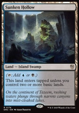 Sunken Hollow⁣ - Commander: Aetherdrift⁣ (Rare)⁣ [174]