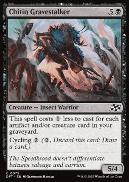 Chitin Gravestalker⁣ - Aetherdrift⁣ (Common)⁣ [79]