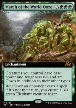 March of the World Ooze (V.1)⁣ - Aetherdrift: Extras⁣ (Mythic)⁣ [388]
