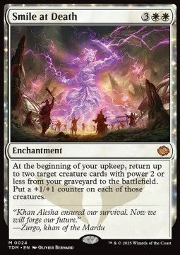 Smile at Death⁣ - Tarkir: Dragonstorm⁣ (Mythic)⁣ [24]