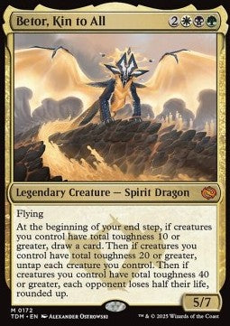 Betor, Kin to All⁣ - Tarkir: Dragonstorm⁣ (Mythic)⁣ [172]