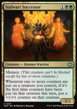 Stalwart Successor⁣ - Tarkir: Dragonstorm⁣ (Uncommon)⁣ [227]