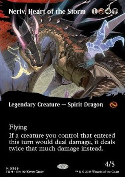 Neriv, Heart of the Storm (V.2)⁣ - Tarkir: Dragonstorm: Extras⁣ (Mythic)⁣ [366]