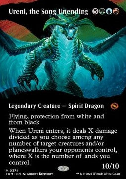 Ureni, the Song Unending (V.2)⁣ - Tarkir: Dragonstorm: Extras⁣ (Mythic)⁣ [374]