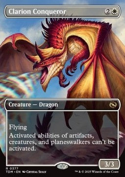 Clarion Conqueror (V.1)⁣ - Tarkir: Dragonstorm: Extras⁣ (Rare)⁣ [377]