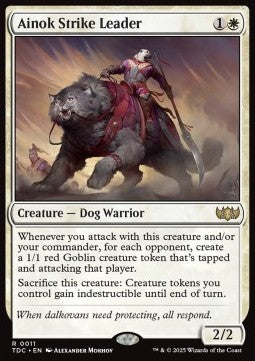 Ainok Strike Leader⁣ - Commander: Tarkir: Dragonstorm⁣ (Rare)⁣ [11]