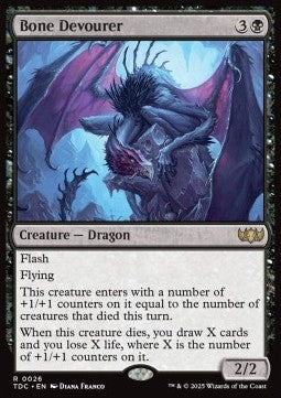 Bone Devourer⁣ - Commander: Tarkir: Dragonstorm⁣ (Rare)⁣ [26]