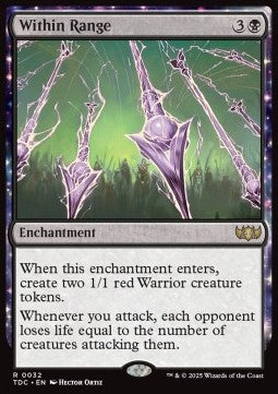 Within Range⁣ - Commander: Tarkir: Dragonstorm⁣ (Rare)⁣ [32]