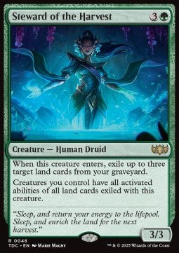 Steward of the Harvest - Commander: Tarkir: Dragonstorm (Rare) [TDC-48]