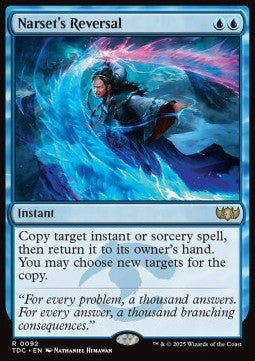 Narset's Reversal⁣ - Commander: Tarkir: Dragonstorm⁣ (Rare)⁣ [92]