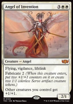 Angel of Invention⁣ - Commander: Tarkir: Dragonstorm⁣ (Mythic)⁣ [109]