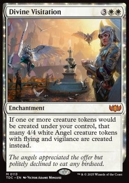 Divine Visitation⁣ - Commander: Tarkir: Dragonstorm⁣ (Mythic)⁣ [113]