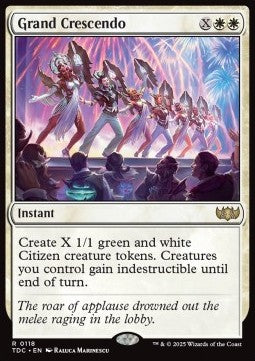 Grand Crescendo⁣ - Commander: Tarkir: Dragonstorm⁣ (Rare)⁣ [118]