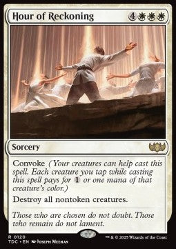 Hour of Reckoning⁣ - Commander: Tarkir: Dragonstorm⁣ (Rare)⁣ [120]