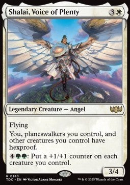 Shalai, Voice of Plenty - Commander: Tarkir: Dragonstorm (Rare) [TDC-130]
